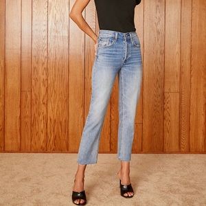 Denim Forum “Arlo” High Rise Straight